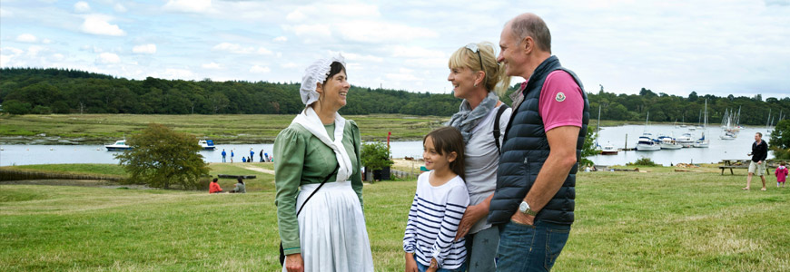 History bursts into life at Buckler's Hard this october half-term